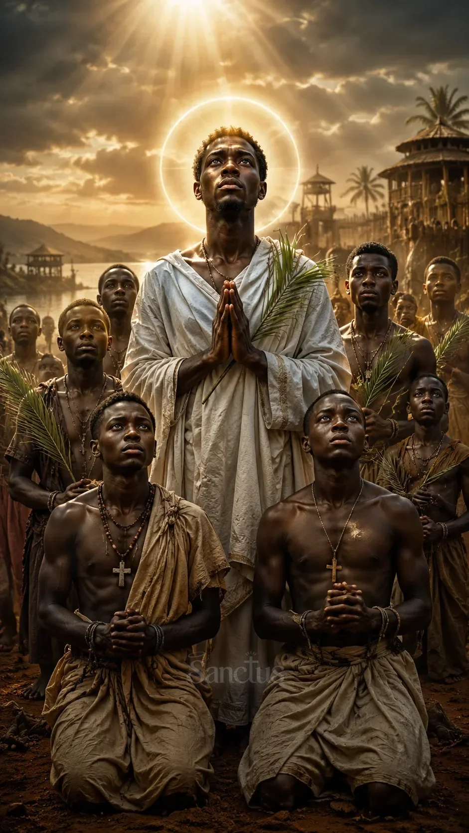 Portrait de Charles Lwanga et compagnons
