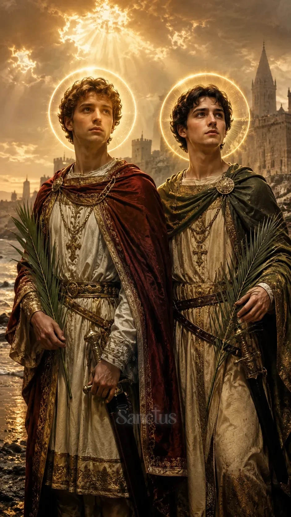 Portrait de Donatien et Rogatien