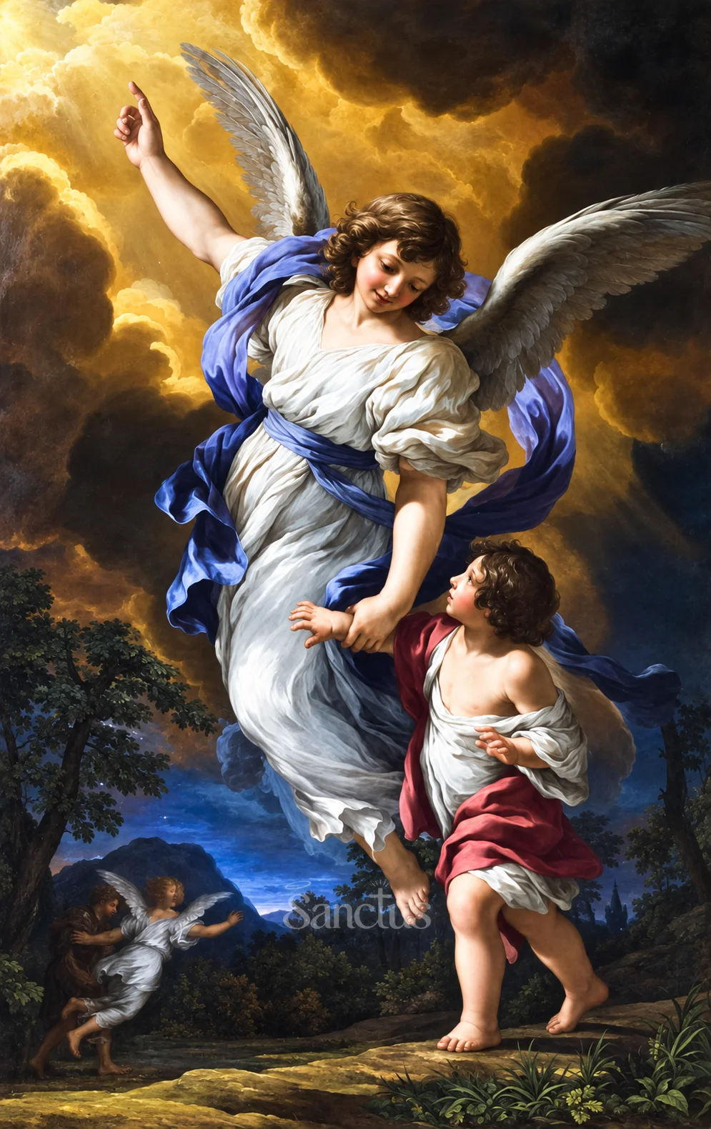 Portrait de Saints Anges gardiens