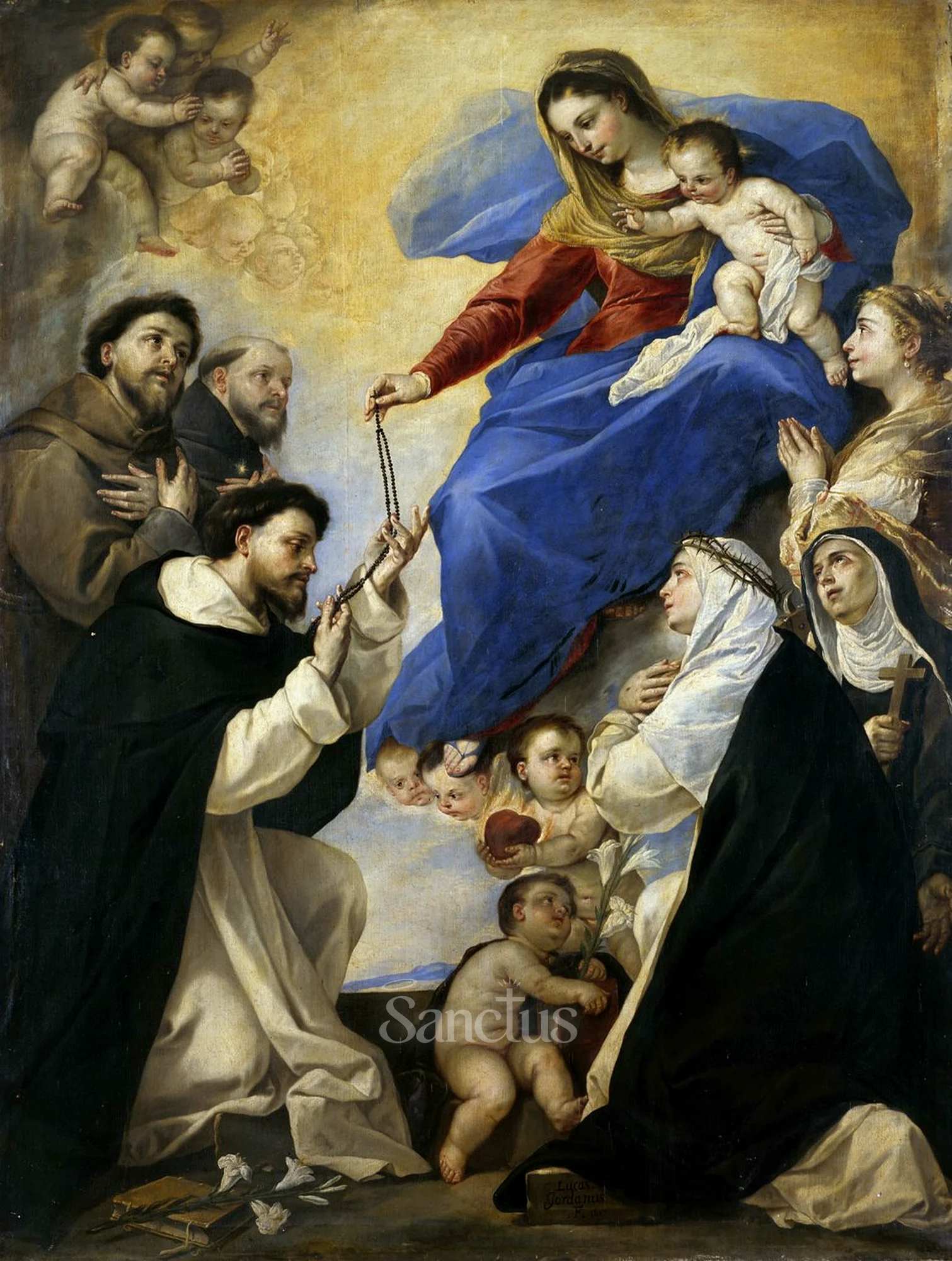 Portrait de Notre-Dame du Rosaire