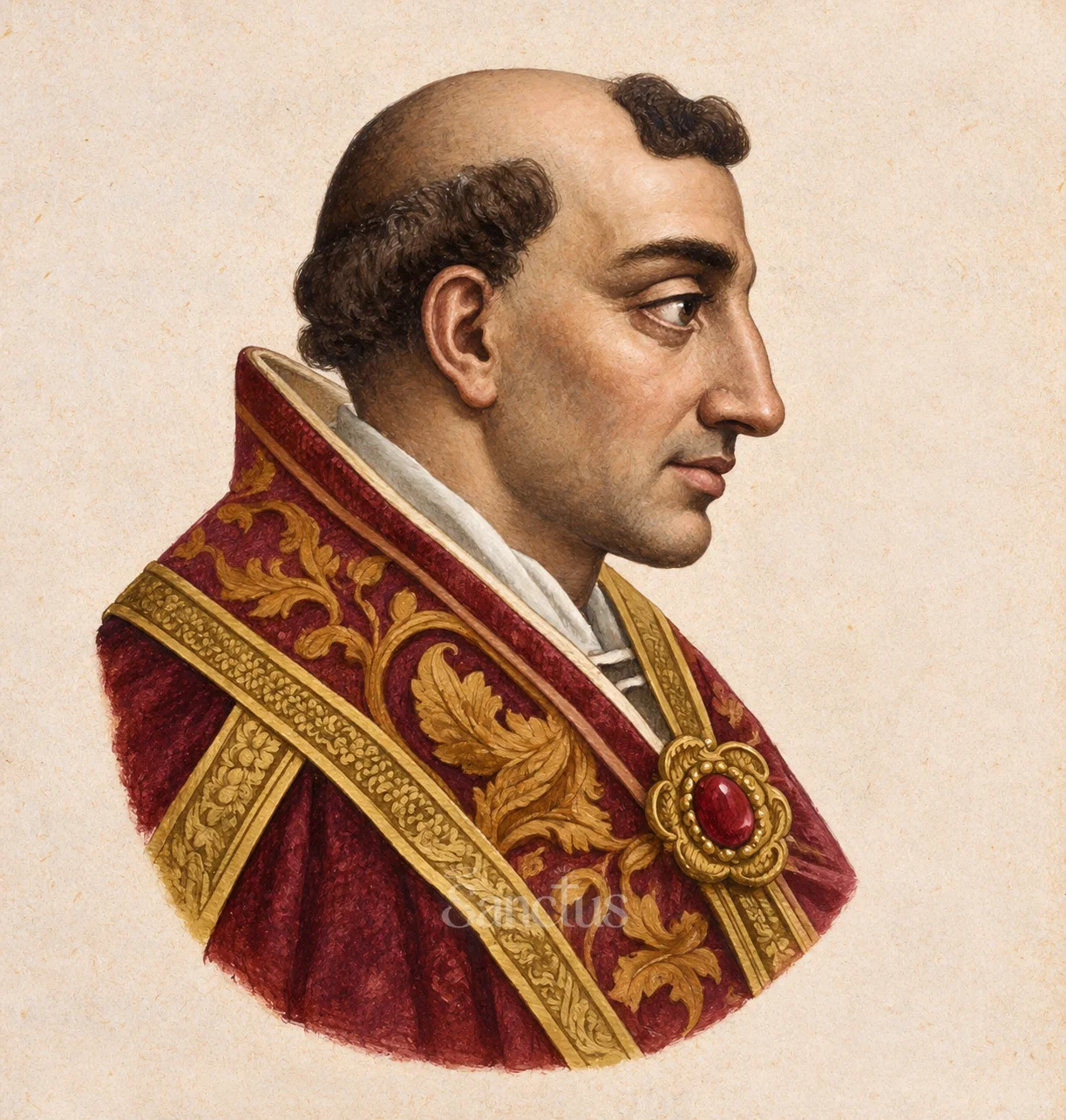 Portrait de Adrien III