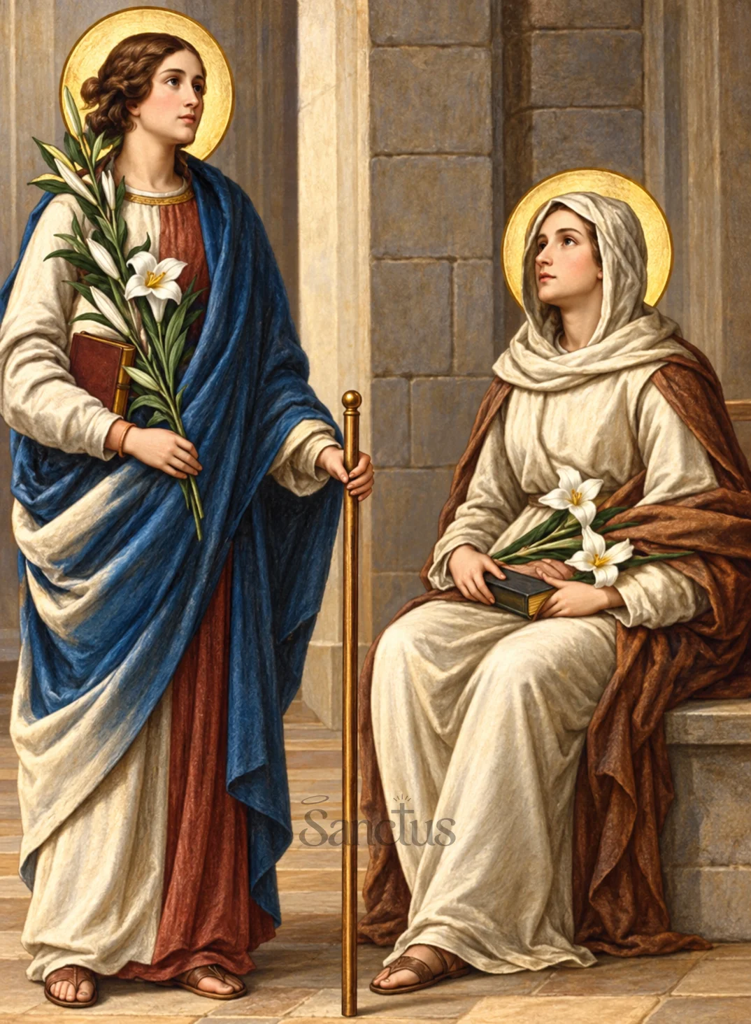 Sainte Élodie et Nunilon