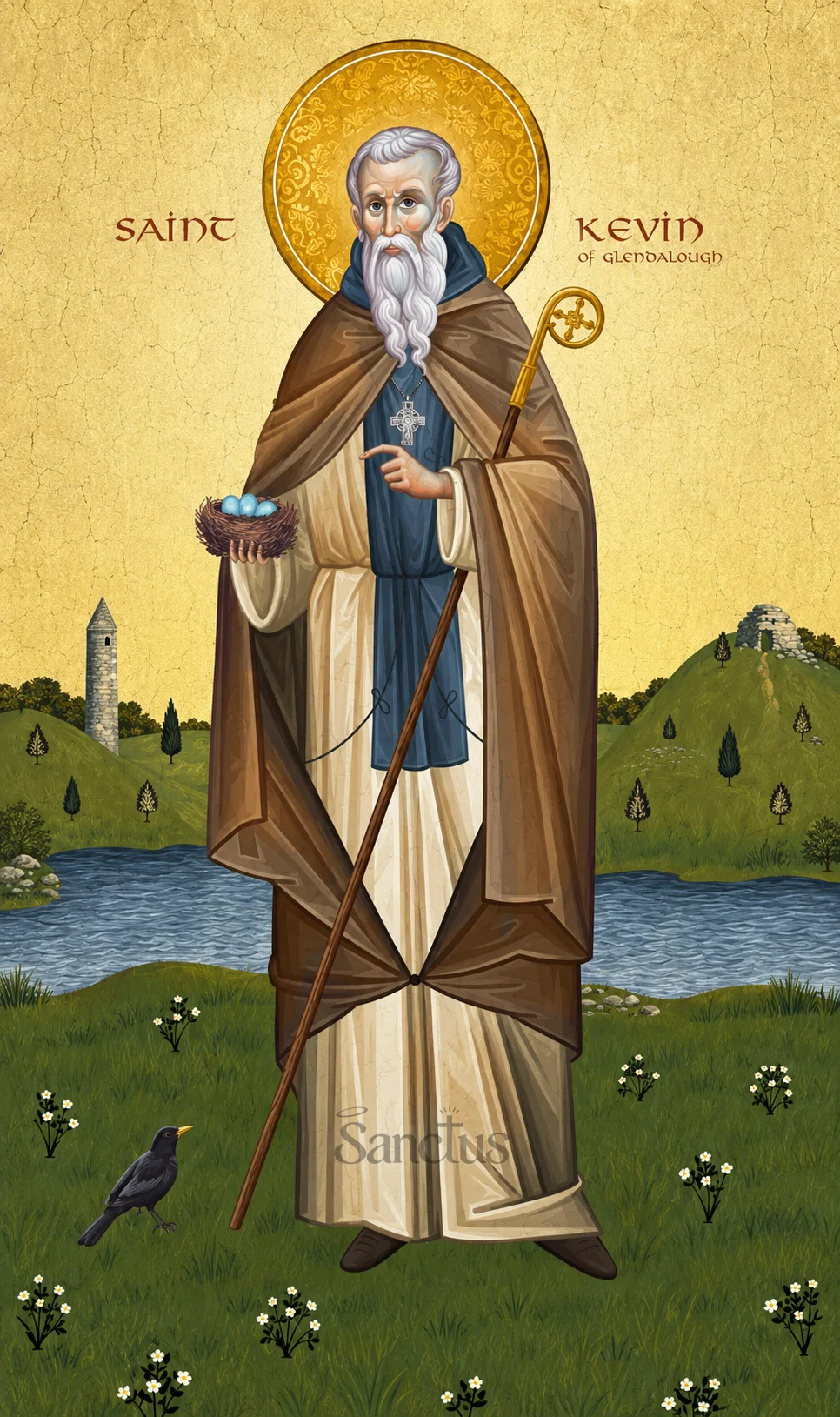 Saint Kevin de Glendalough