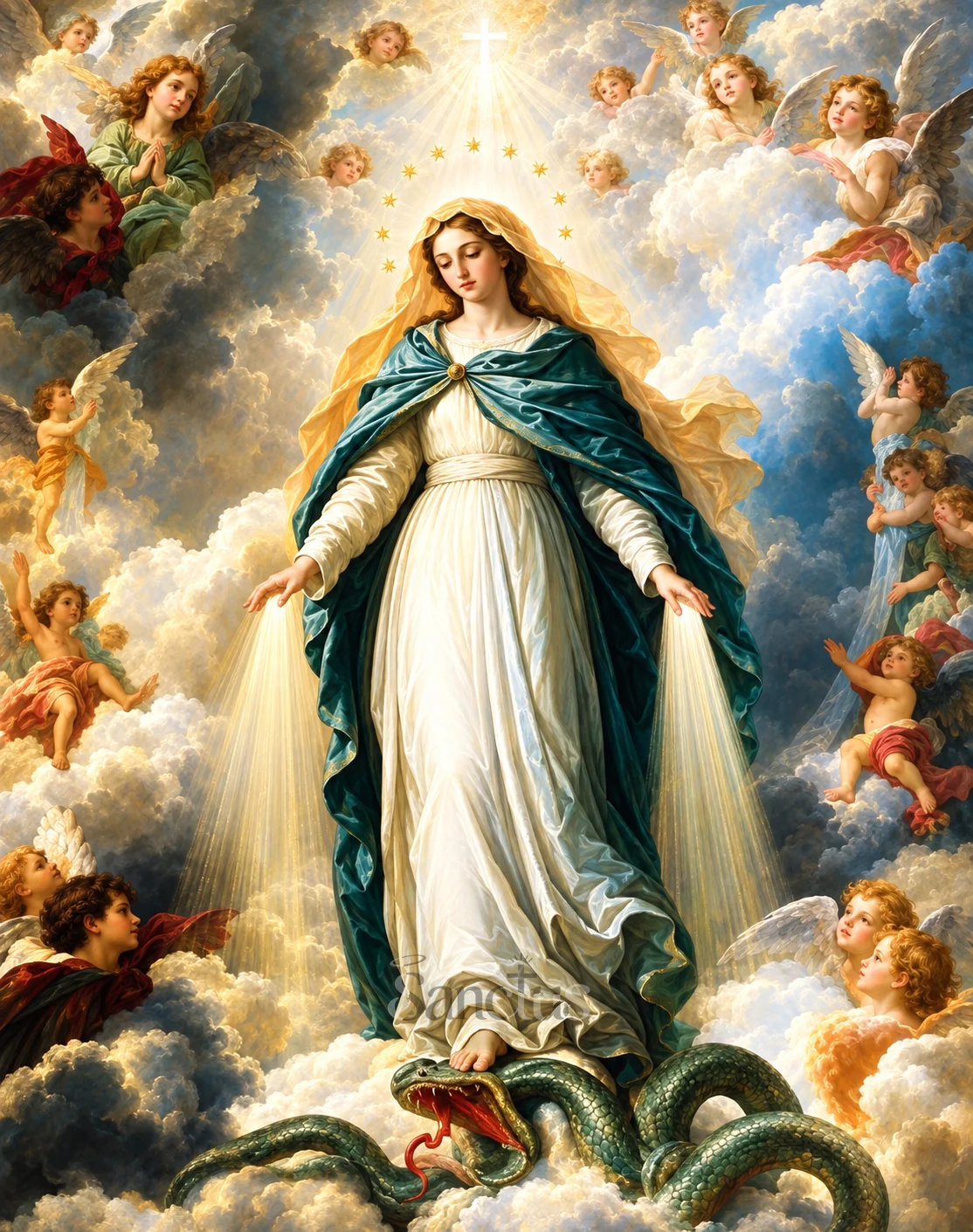 Portrait de Notre-Dame de la Médaille Miraculeuse