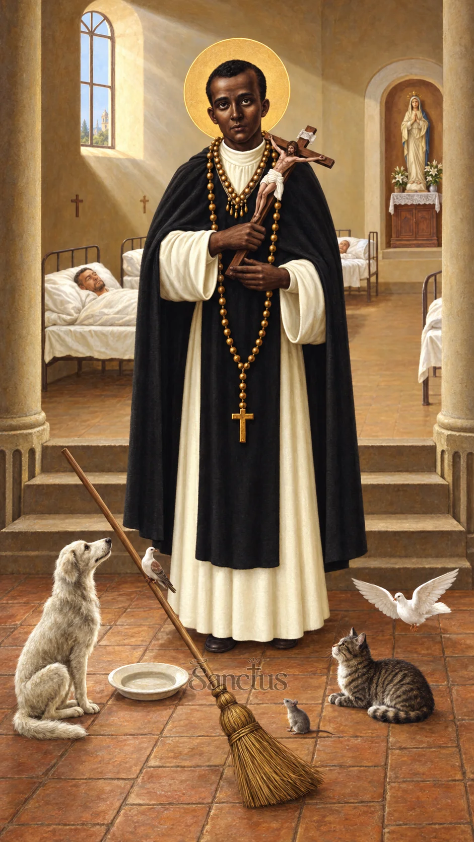Portrait de Martin de Porrès