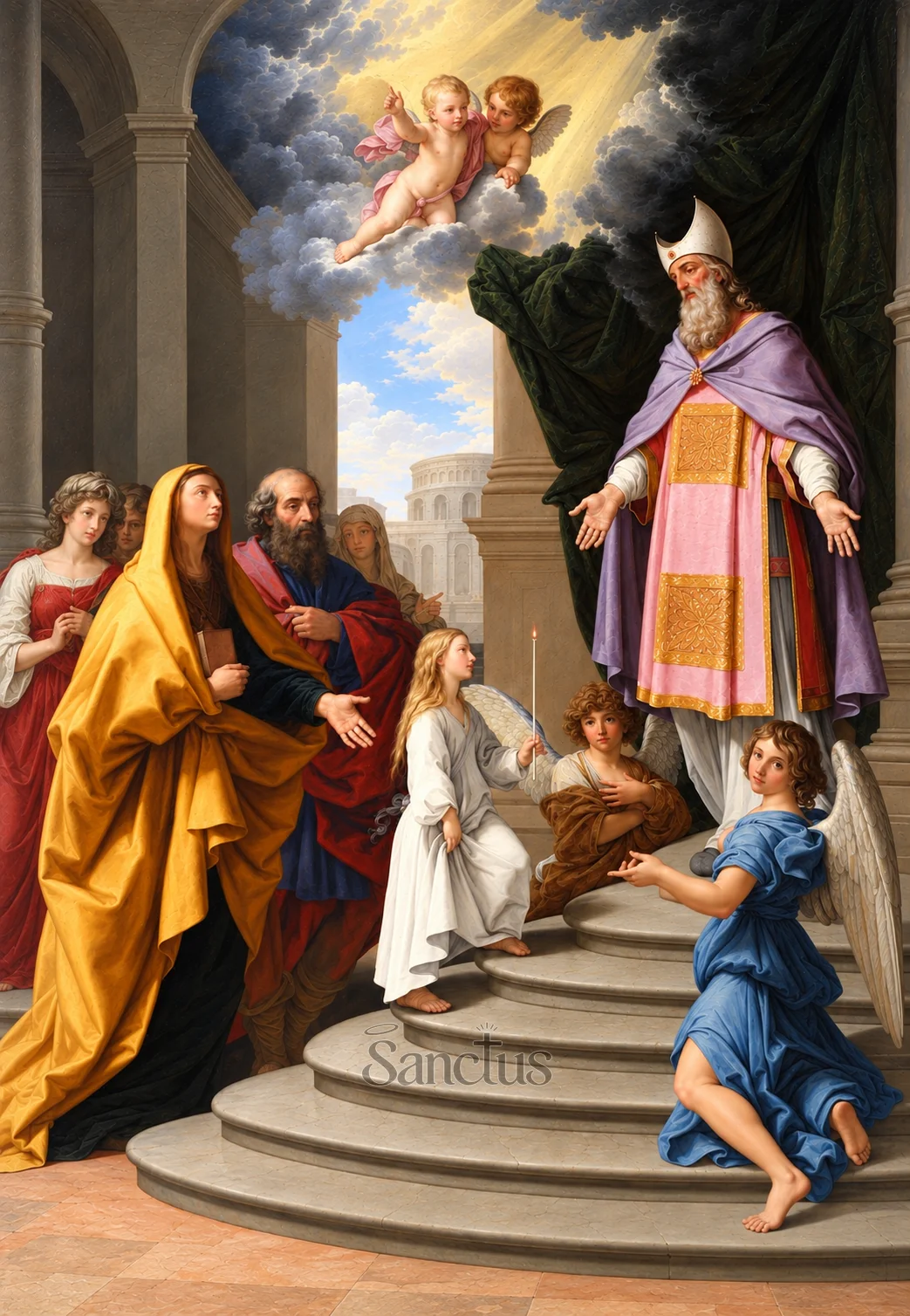 Portrait de Présentation de la Vierge Marie