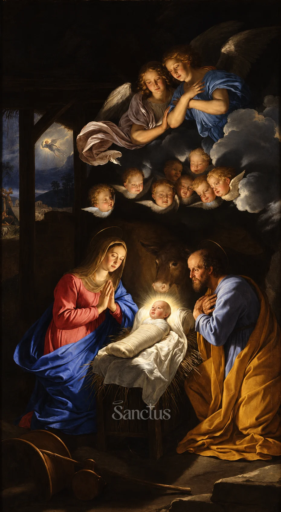 Portrait de Nativité du Christ