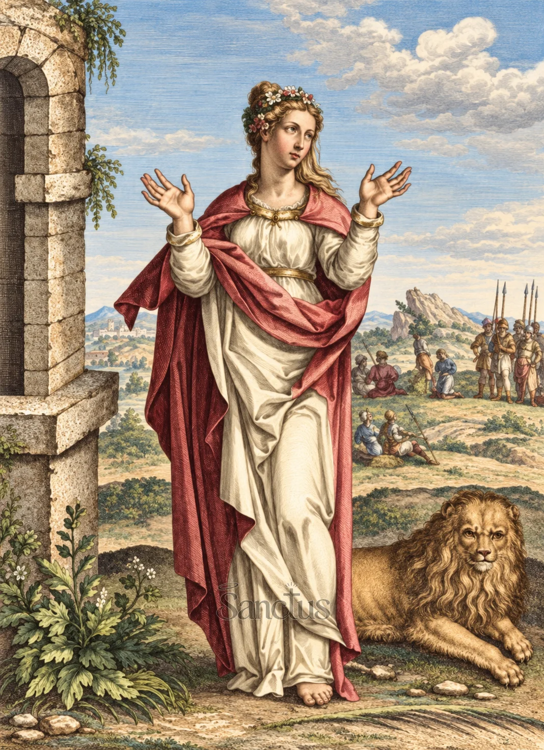 Portrait de Prisca