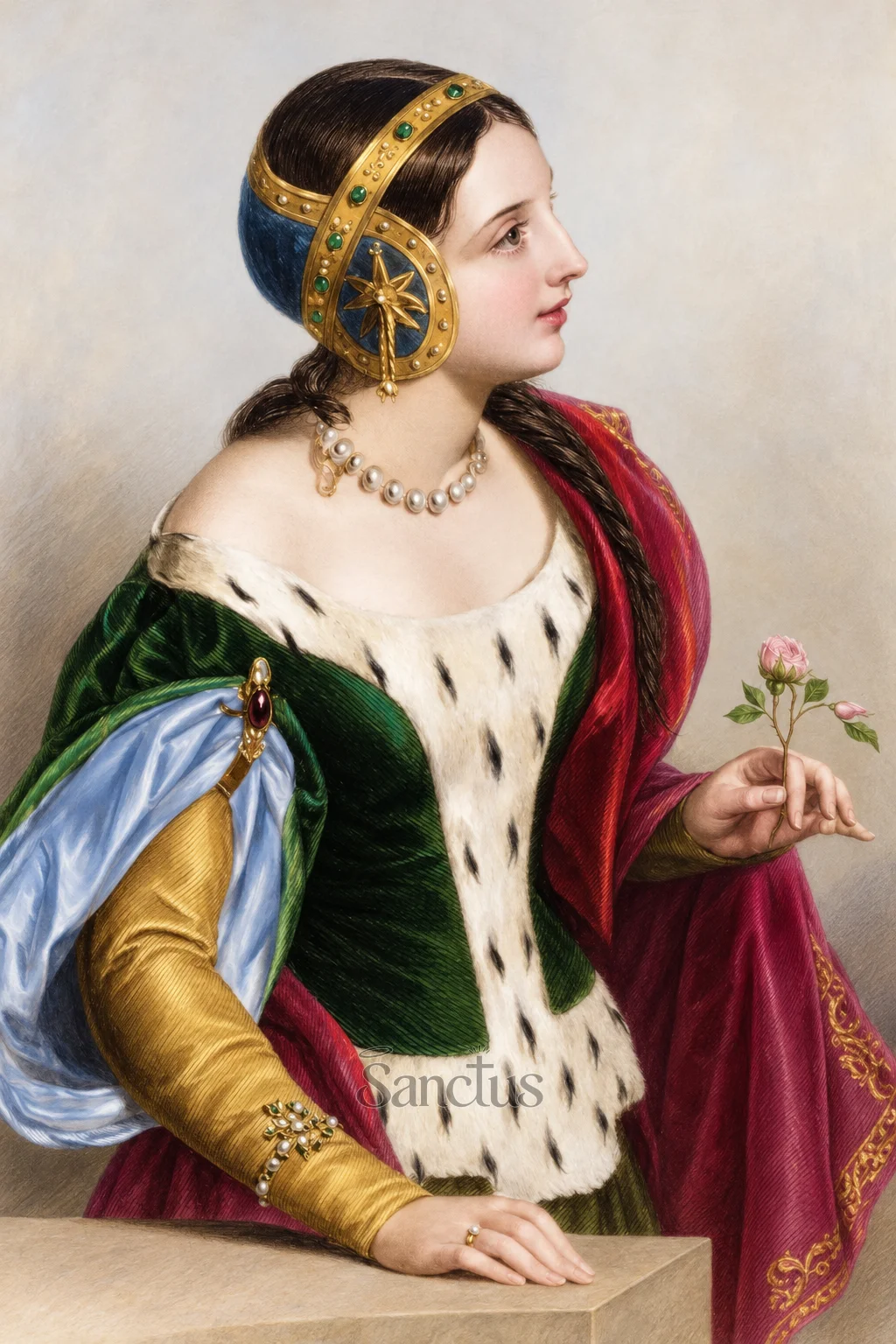 Portrait de Isabelle de France