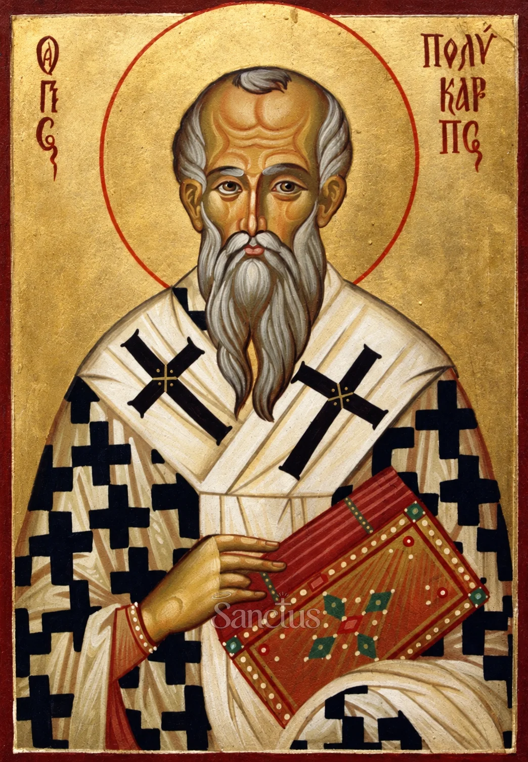 Portrait de Polycarpe de Smyrne
