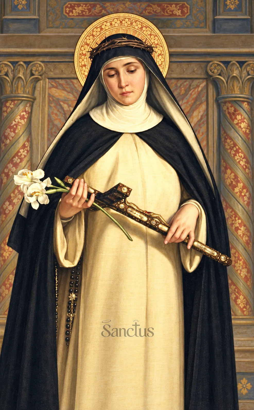 Portrait de Catherine de Sienne