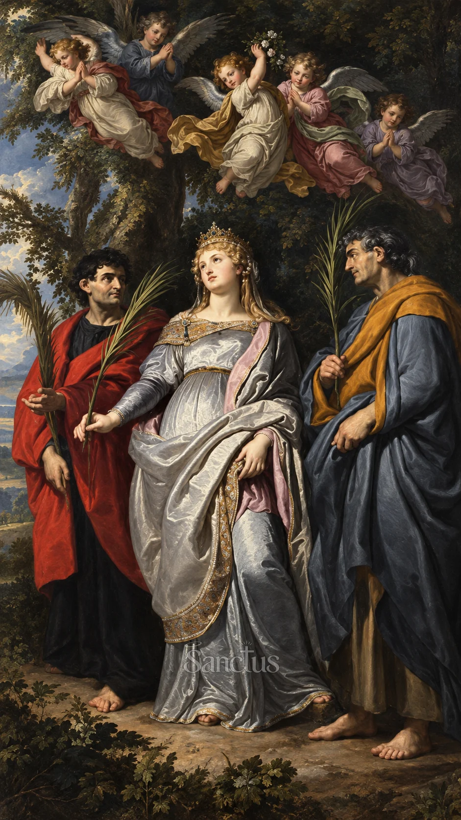 Portrait de Nérée et Achille