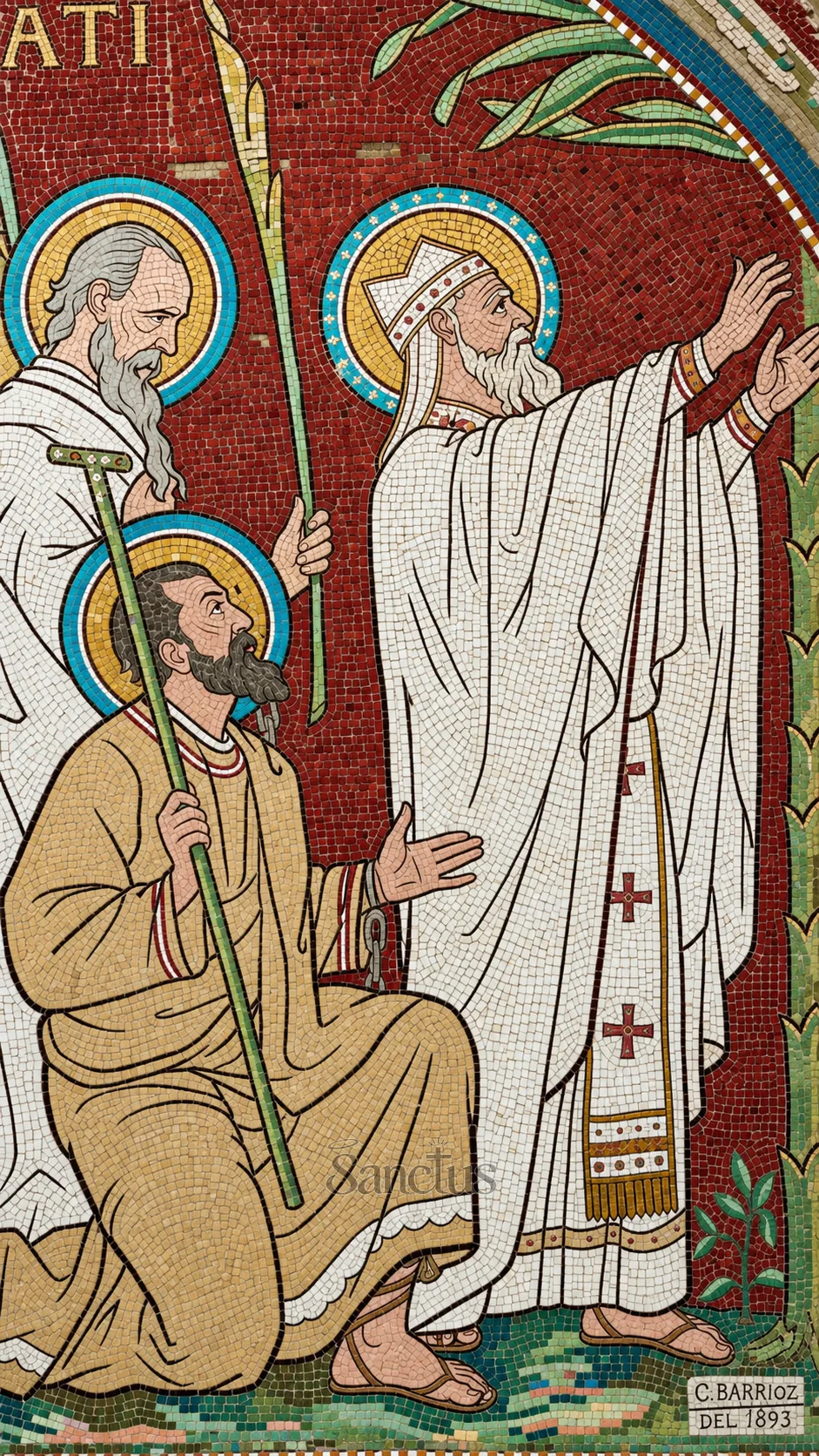Portrait de Pothin et les martyrs de Lyon