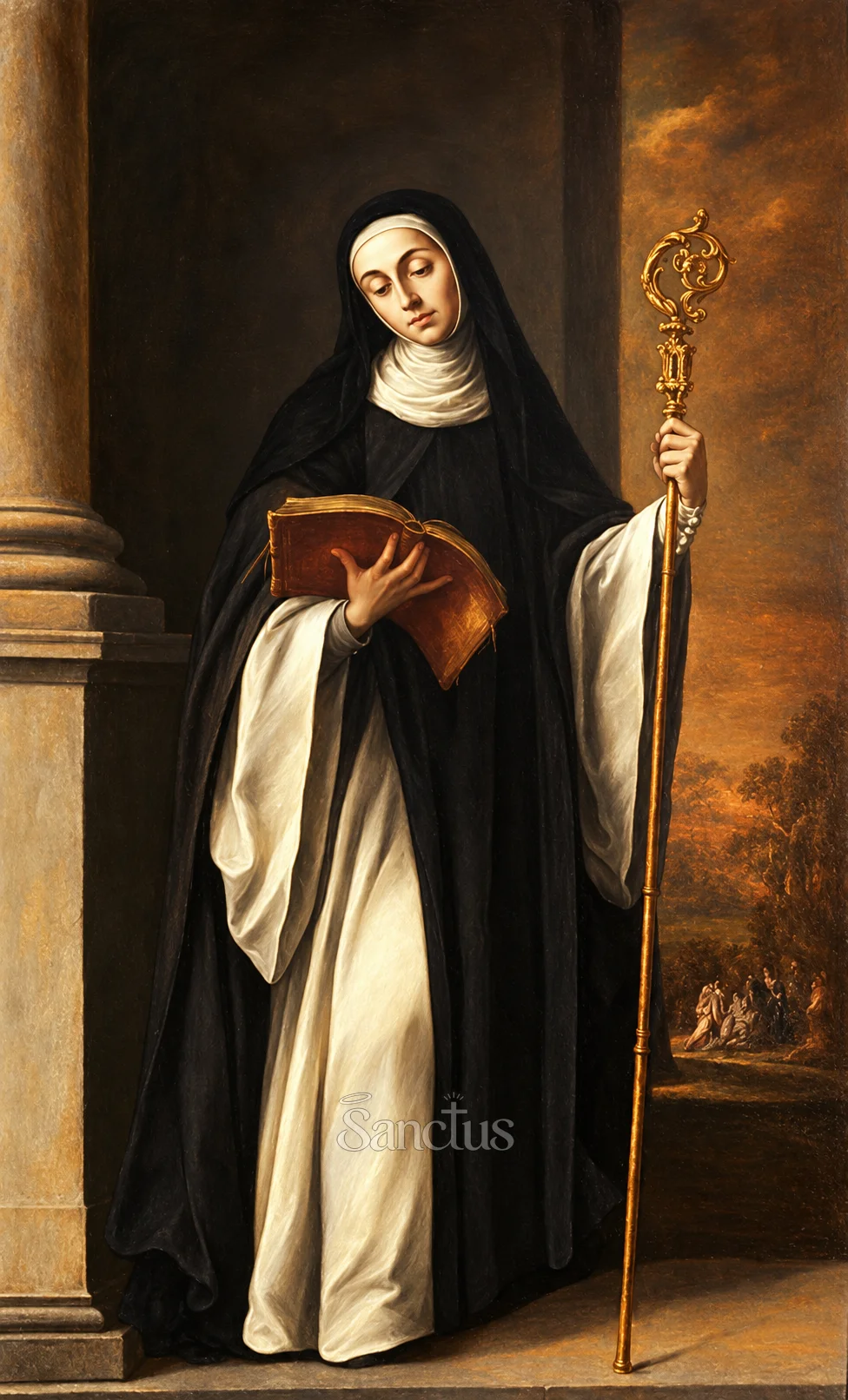 Portrait de Paule, martyre de Rome