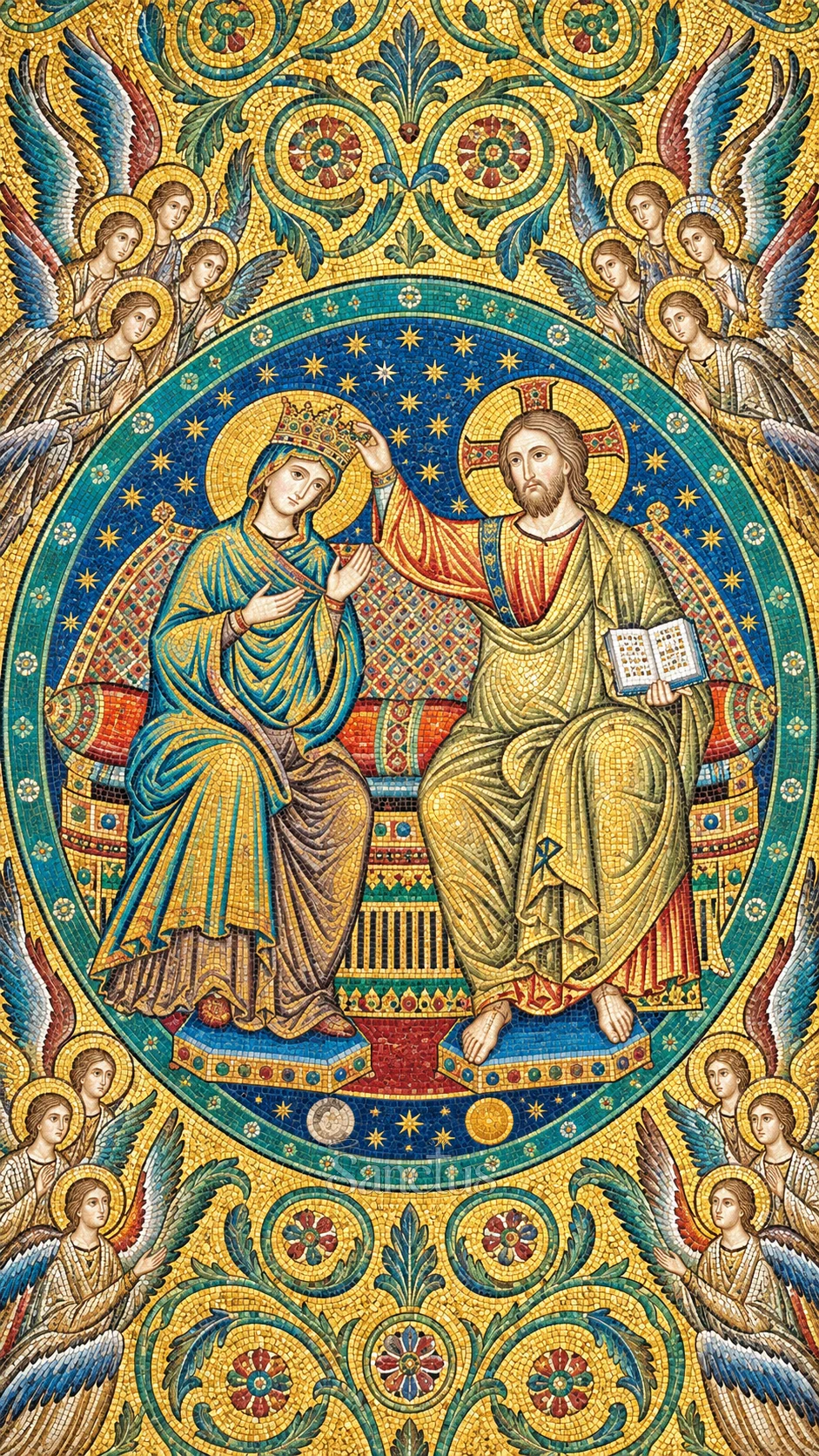 Portrait de Dédicace de Sainte-Marie-Majeure