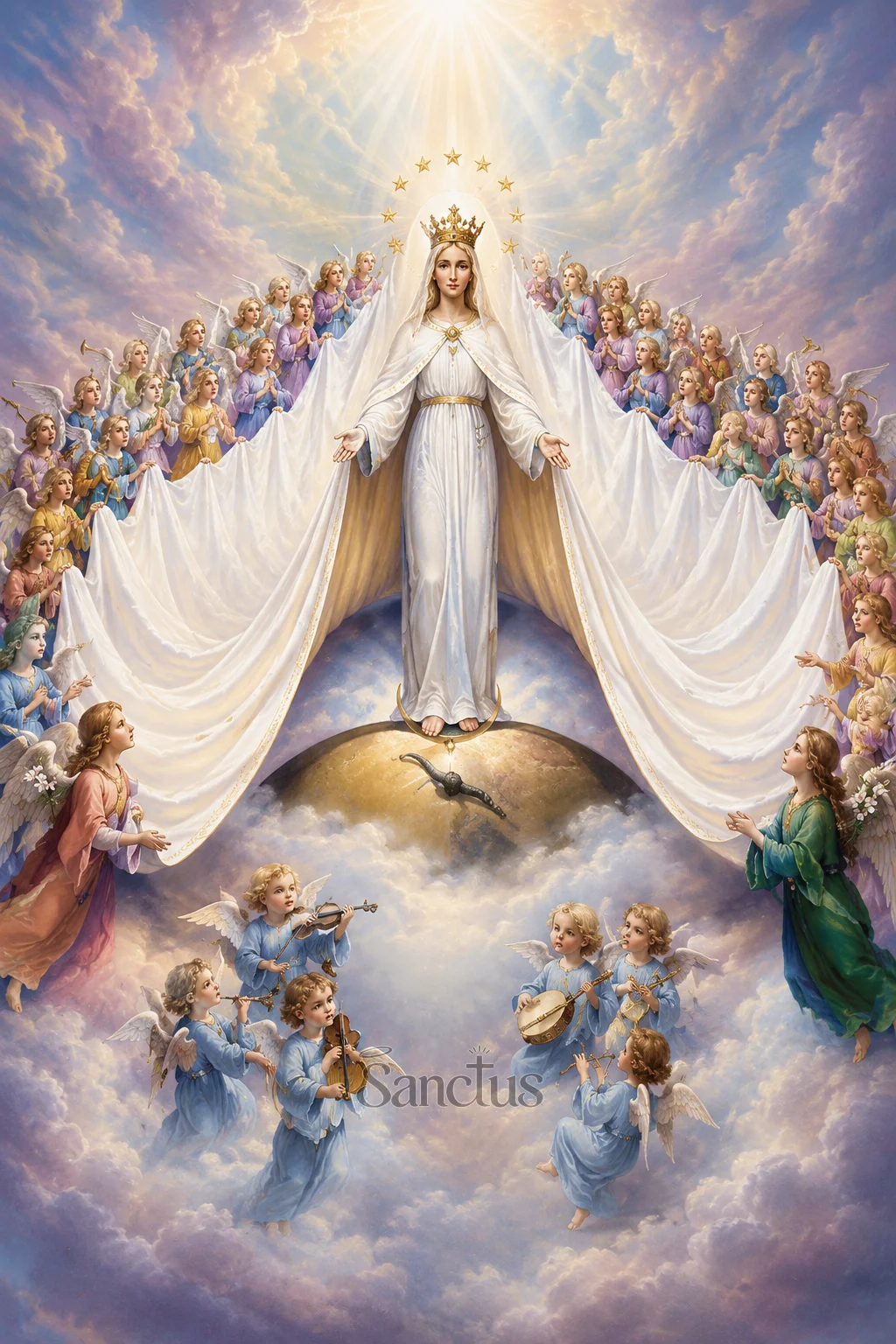 Portrait de Mémoire de la Vierge Marie Reine