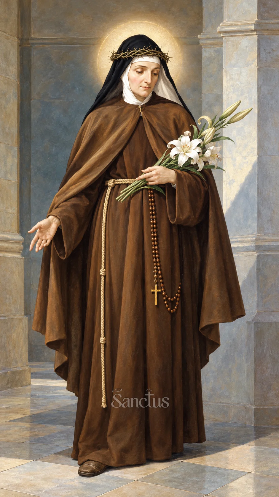 Portrait de Marie-Françoise des Cinq-Plaies