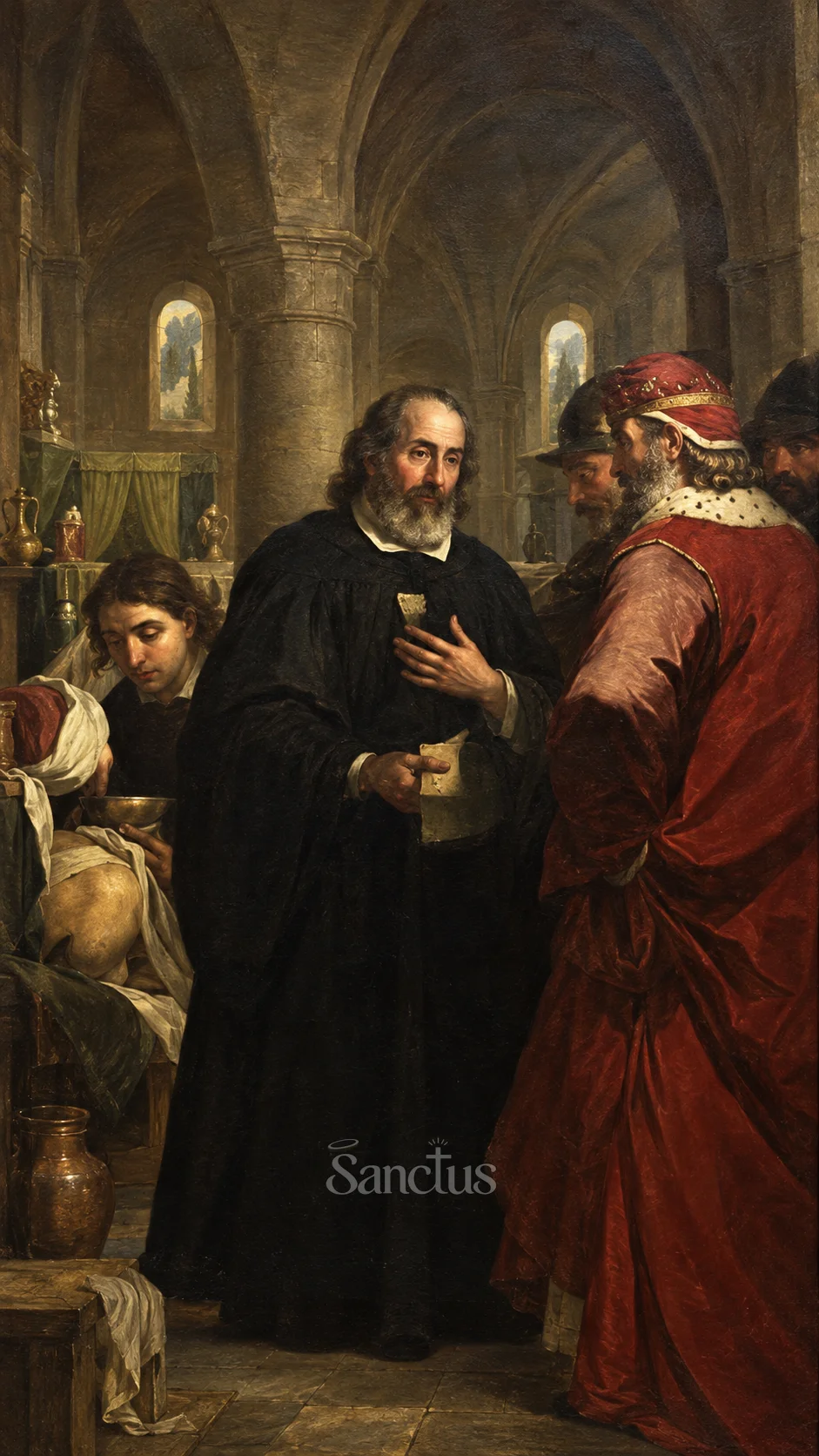 Portrait de Gérard de l’Ordre de Malte ✠