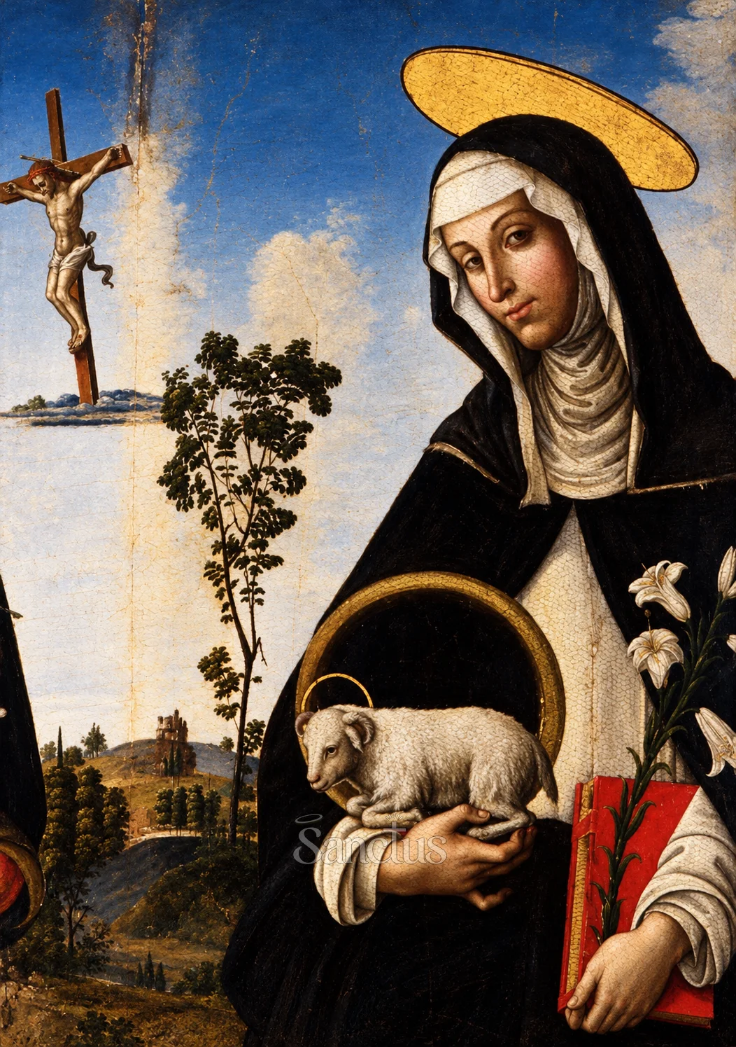 Portrait de Agnès de Montepulciano