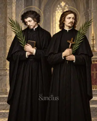 Bienheureux Thomas Benstead et Thomas Sprott — En cette Angleterre de la fin du XVIe siècle, où être catholique était un acte de bravoure et de grande foi, vivaient deux hommes simples mais…