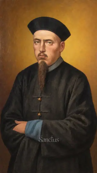 Saint Auguste Chapdelaine — Auguste Chapdelaine est né en 1814 à La Rochelle-Normande, dans la Manche, au sein d'une famille d'agriculteurs.