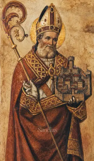 Saint Bienvenu de Gubbio — À Gubbio, en Italie, vers 1254, naît Bienvenu.