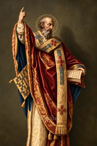 Saint Cyrille de Jérusalem — Cyrille de Jérusalem, né vers 313 dans cette même Jérusalem qu'il allait tant aimer et défendre, n'était pas destiné à une vie tranquille.