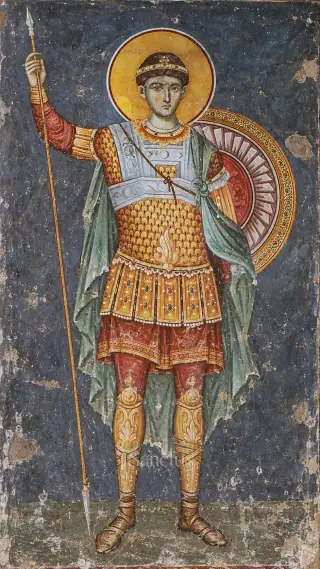 Saint Démétrius — Démétrius était un homme respecté, un officier militaire de haut rang, peut-être même un proconsul, vivant à Thessalonique à la fin du IIIe siècle.