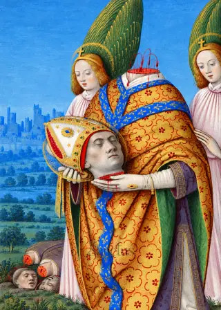 Saint Denis de Paris — Au cœur du IIIe siècle, alors que l'Empire romain régnait sur la Gaule, un homme se distinguait par son courage et sa foi : Denis.
