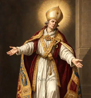 Saint Frédéric d'Utrecht — Frédéric, né vers 780 en Frise, reçut une éducation rigoureuse à Utrecht, qui fit de lui un homme pieux et savant.