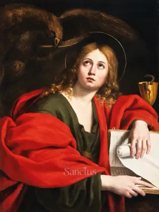 Saint Jean évangéliste — Jean, fils de Zébédée et frère de Jacques, était un humble pêcheur de Galilée quand Jésus l'appela.