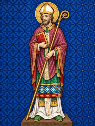 Saint Lubin de Chartres — Lubin de Chartres vit au VIe siècle, dans la Gaule des royaumes francs.