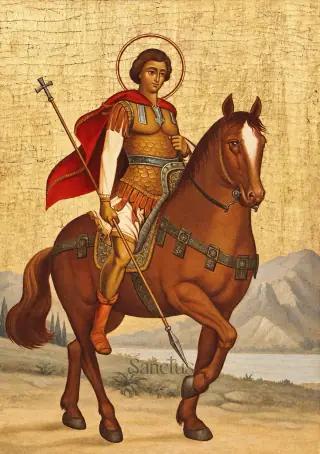 Saint Procope d'Antioche — Imaginez Neanias, un brillant jeune officier romain, né à Jérusalem au début du 4ème siècle.