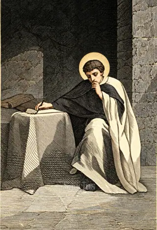Saint Prosper d’Aquitaine — Prosper naît en Aquitaine, dans ce qui est aujourd'hui le sud-ouest de la France, vers l'an 390.