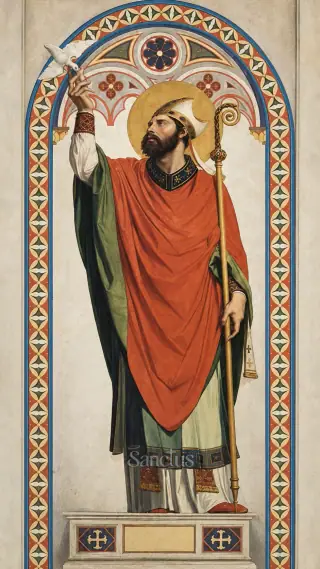 Saint Rémi — Rémi est né vers 437 à Laon, à une époque charnière où l'Empire romain d'Occident vacillait.