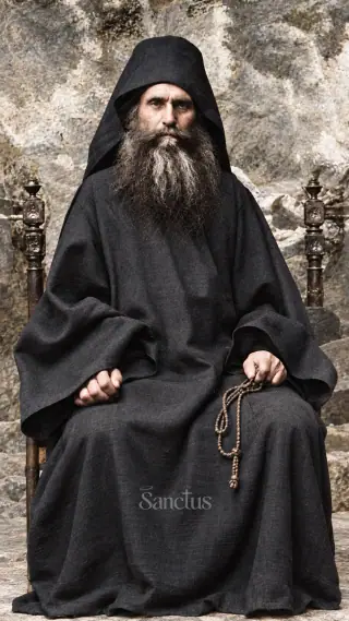 Saint Silouane l'Athonite — Simeon Ivanovich Antonov est né dans une famille de paysans russes en 1866.