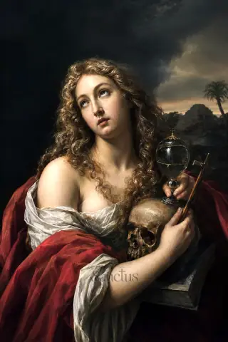 Sainte Marie-Madeleine — Imagine une femme nommée Marie, originaire de Magdala, en Galilée.