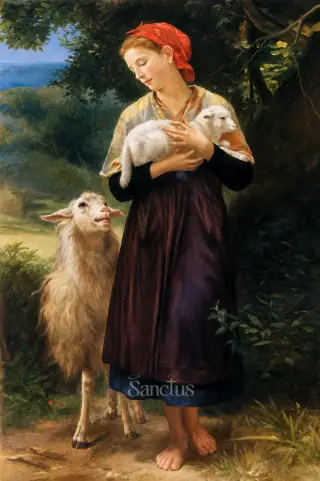 Sainte Reine — Imaginez une jeune fille, Reine, orpheline dans la Gaule romaine du IIIe siècle, près d'Alise-Sainte-Reine, en Bourgogne.