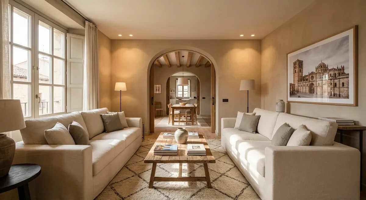 Propietario en Zamora delegando la gestión del alquiler de su vivienda con apoyo inmobiliario profesional