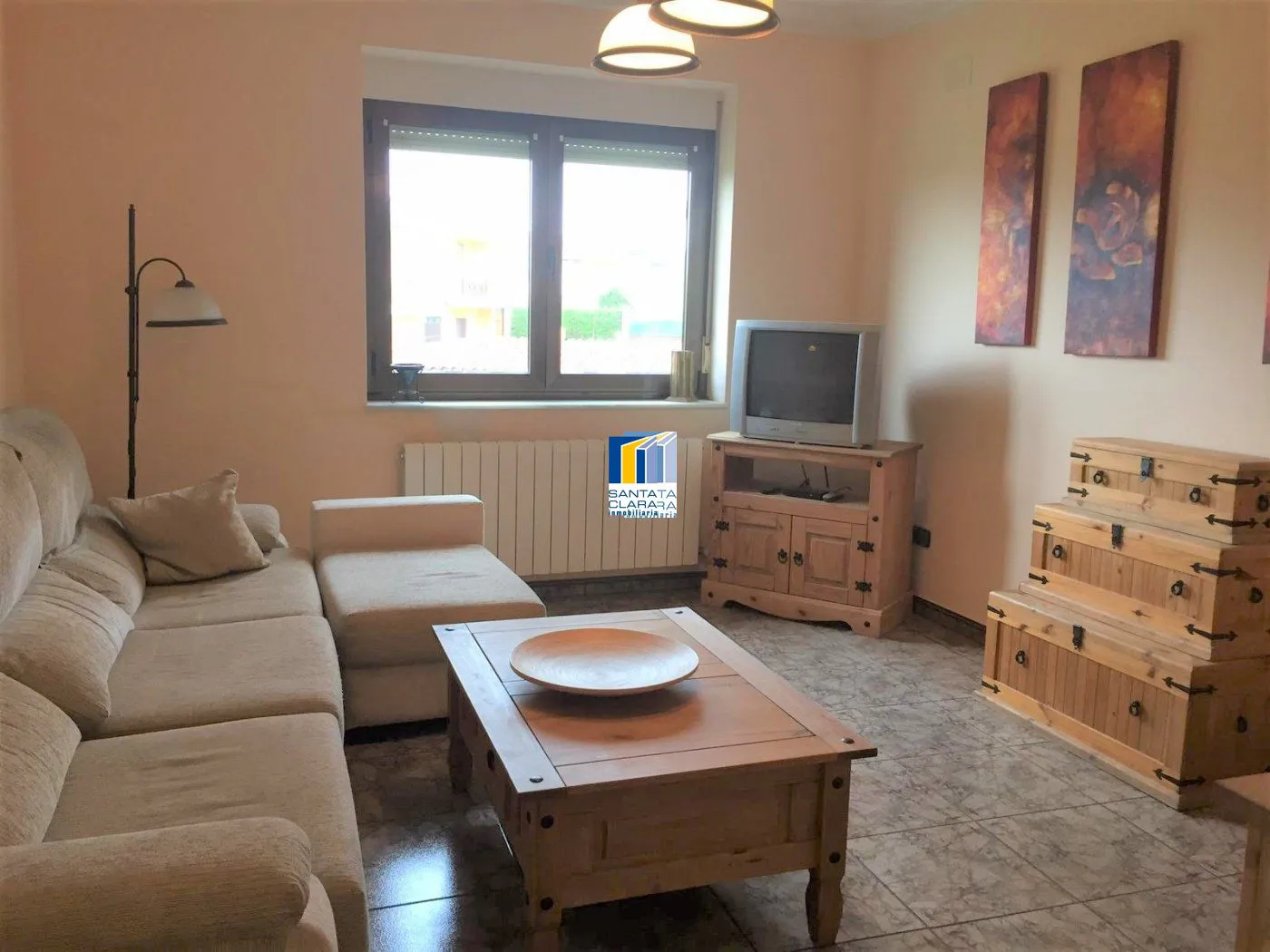 PISO AMUEBLADO EN ALQUILER CON 3 DORMITORIOS, 1 BAÑO Y FIBRA ÓPTICA EN TÁBARA (ZAMORA). - Inmobiliaria Santa Clara en Zamora - Miniatura 2