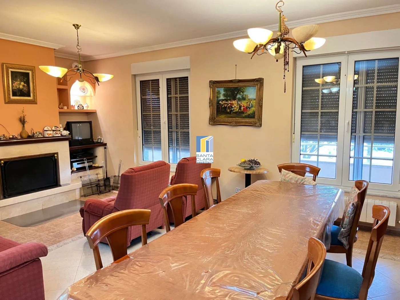 CHALET EN VENTA CON 5 DORMITORIOS, PISCINA, CANCHA DE TENIS Y JARDÍN EN CARRETERA CARRASCAL, ZAMORA. - Inmobiliaria Santa Clara en Zamora - Miniatura 6