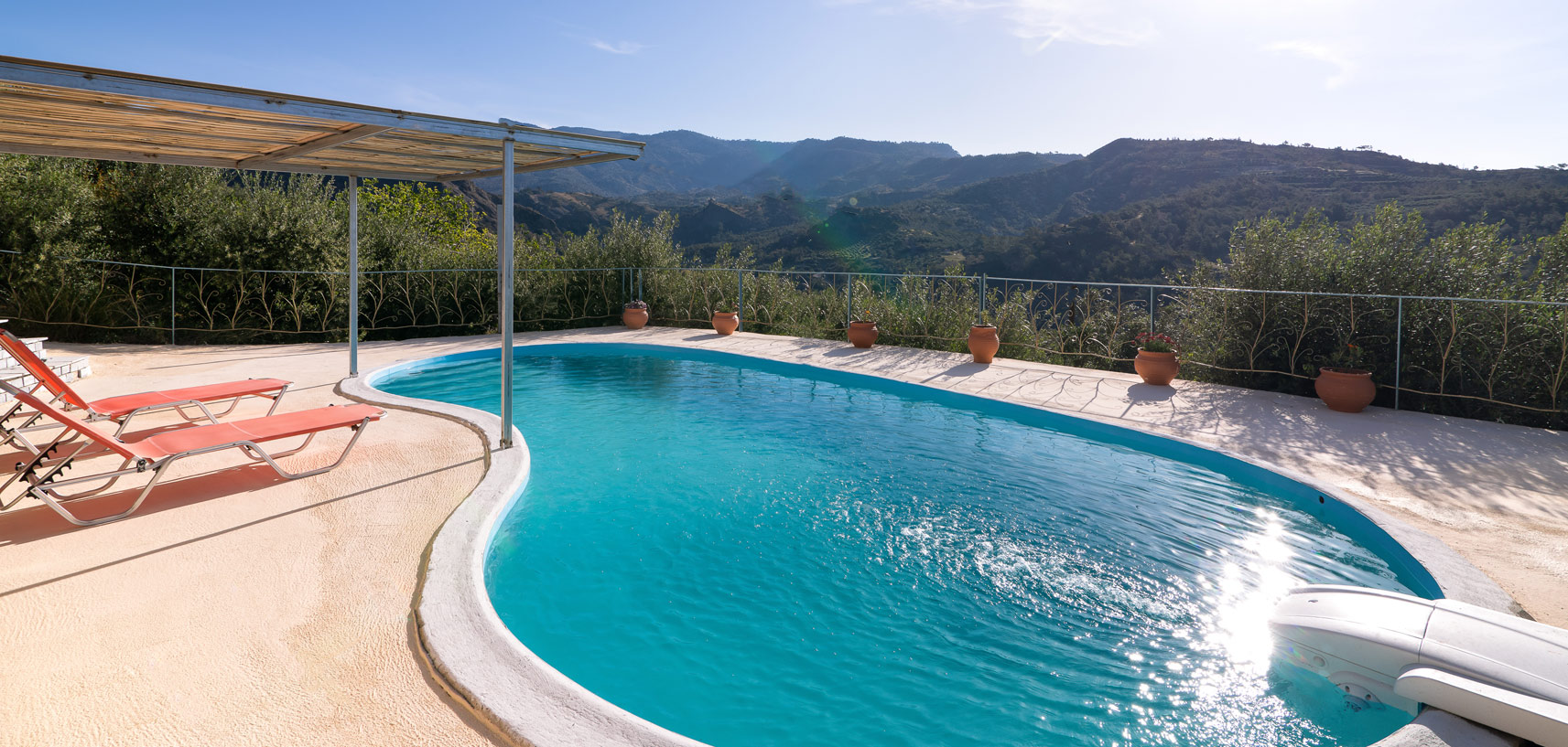 Sarakinas Residence, pool view