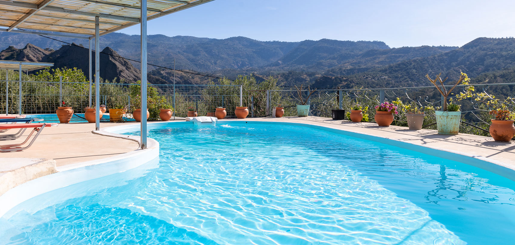 Sarakinas Residence, pool view