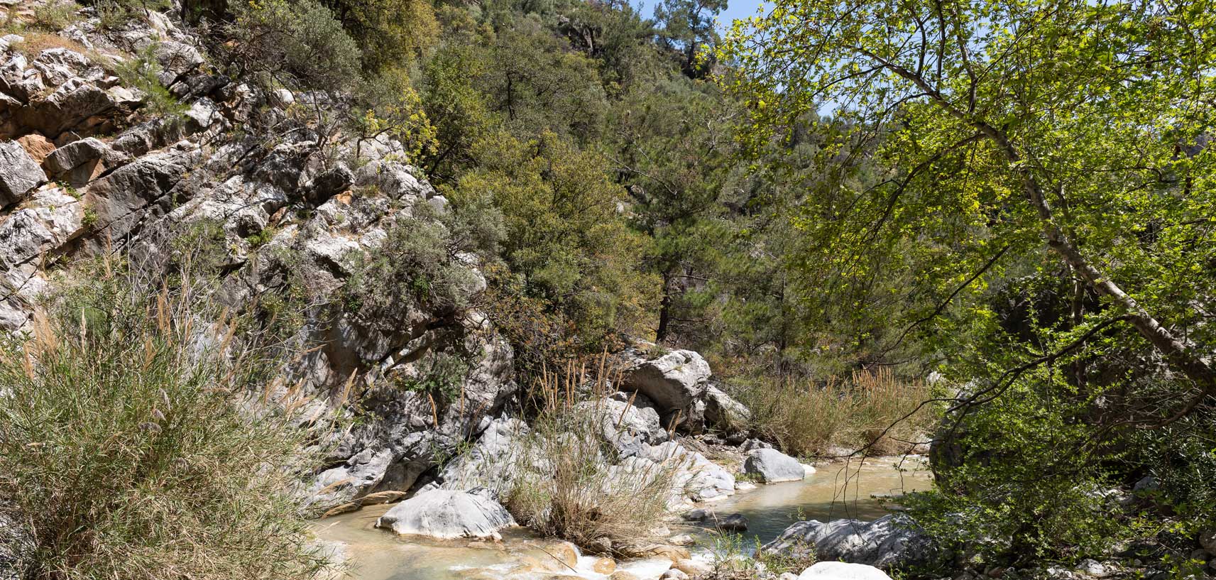 River view in Crete