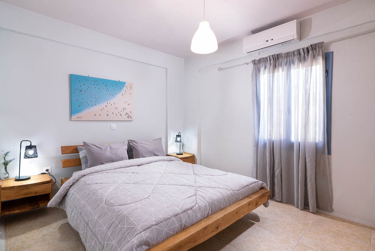 Sarakinas Residence, δωμάτιο με διπλό κρεβάτι