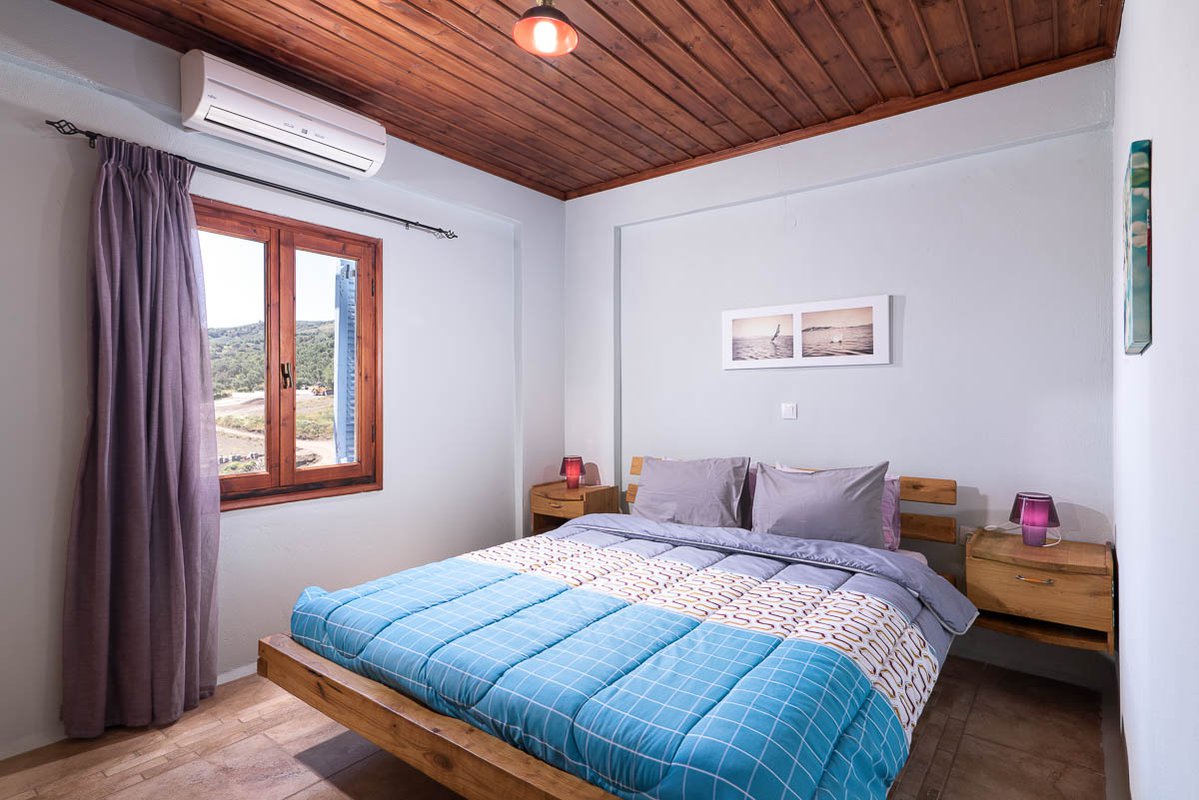 Sarakinas Residence, δωμάτιο με διπλό κρεβάτι
