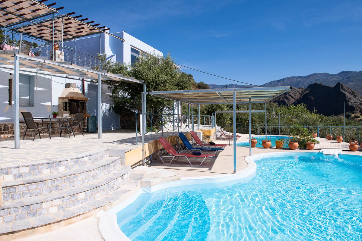 Sarakinas Residence, pool view