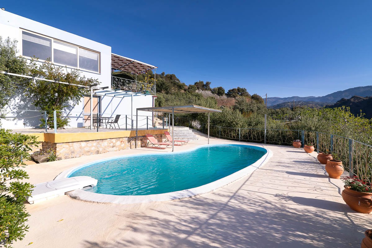 Sarakinas Residence, pool view