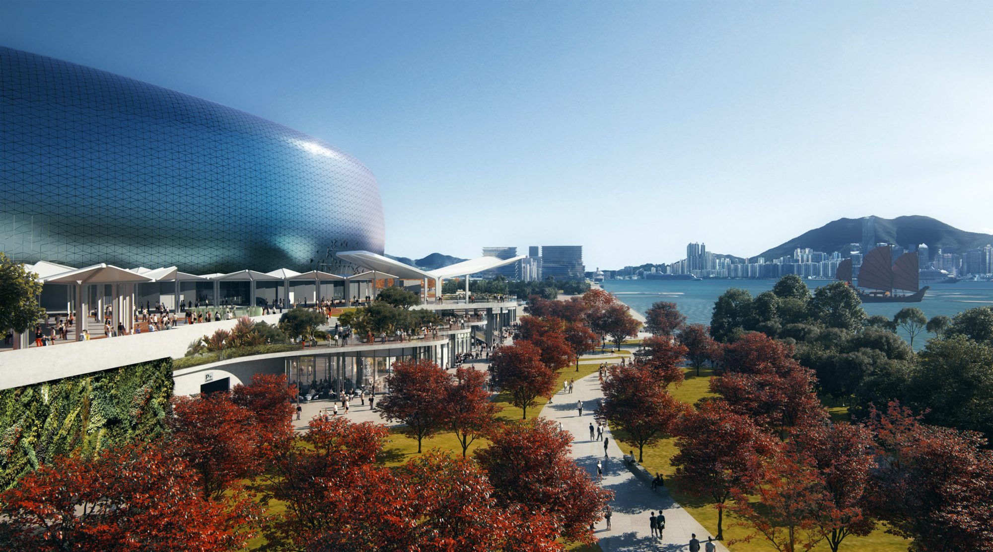 Retail and dining precinct, © Populous