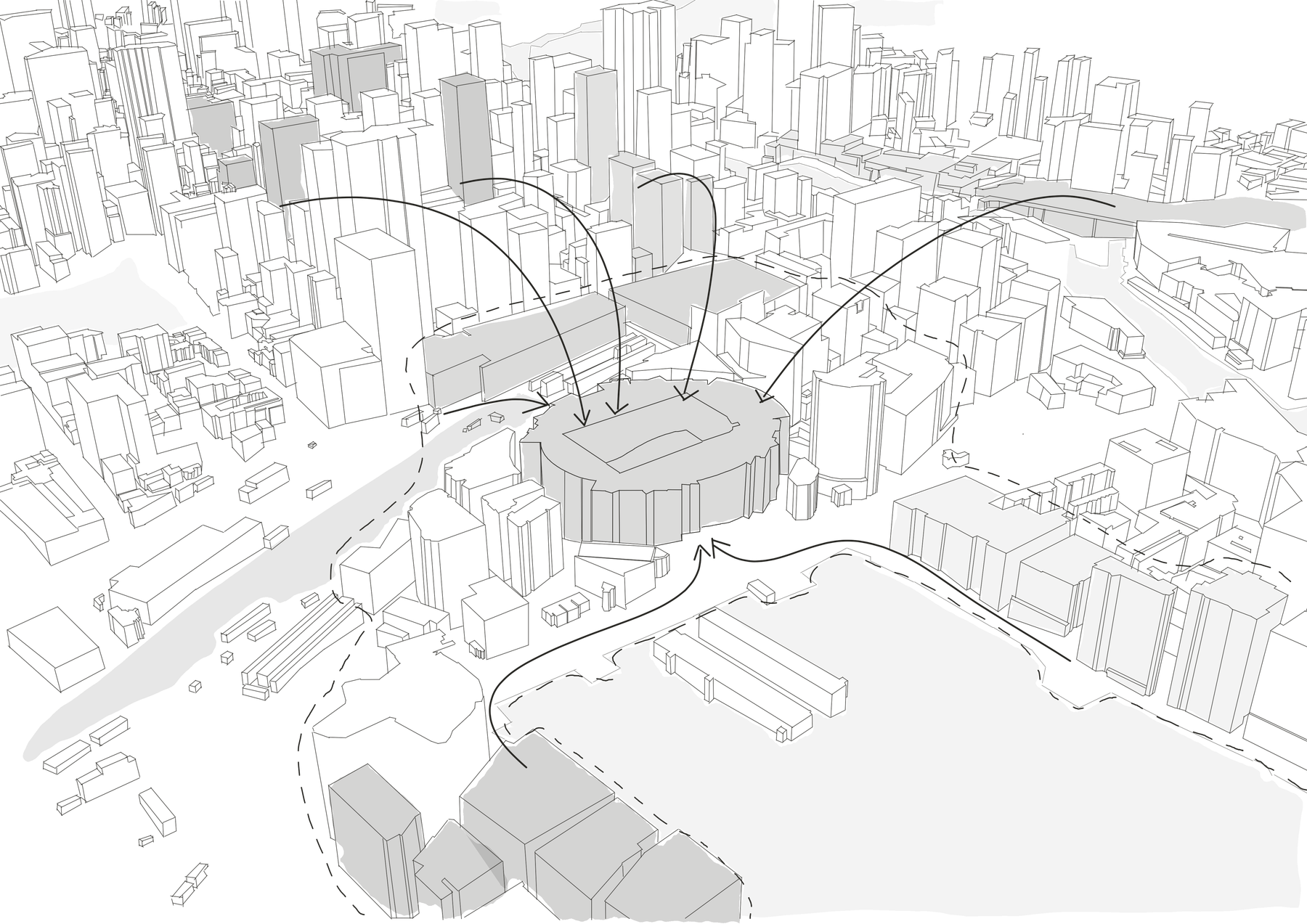 Plug-in precinct diagram